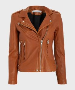 Bayani Melody Leather Jacket