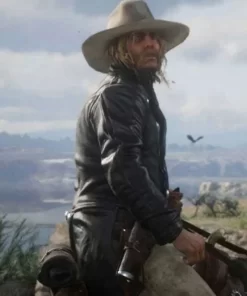Micah Bell Red Dead Redemption Black Tail Coat