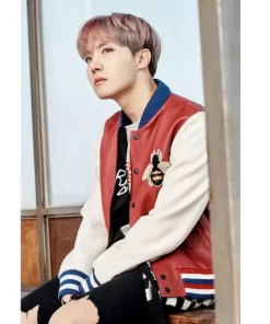 J Hope Blind For Love Leather Jacket