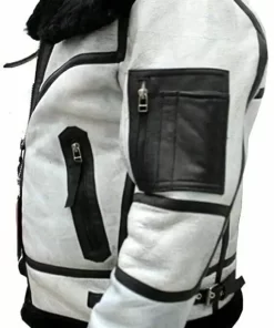 Men RAF B3 Bomber Flight Aviator Jacket