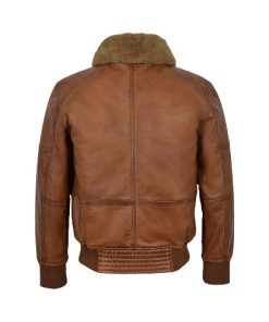 Men Force Fur Bomber Jacket