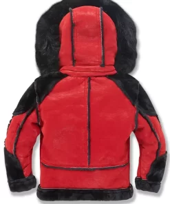 Men’s Insulated Fur Hooded Jacket