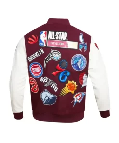 NBA All Star Cleveland 2023 Varsity Jacket