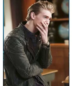 2023 Austin Butler Black Leather Jacket