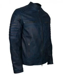 2024 Men's Vintage Genuine Leather Jacket