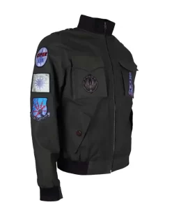 Jamie Bamber Battlestar Galactica Green Jacket3