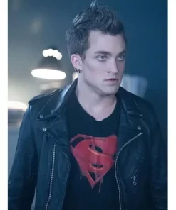 Jonathan Kent Superman and Lois Black Leather Jacket1