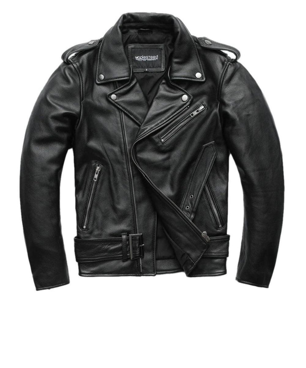 Modern Slim Fit Leather Jacket for Men