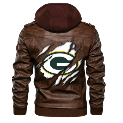 Green Bay Packers Best NFL Leather Jacket