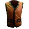 Mens Halloweens Costume Motorcycle Rider Vest