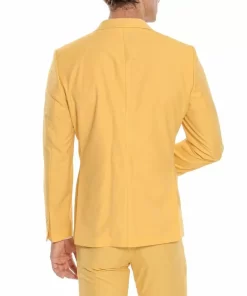 Men’s Formalwear 2 Piece Yellow Tuxedo
