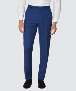 The Gentlemen Slim Fit Blue 2 Piece Suit For Men