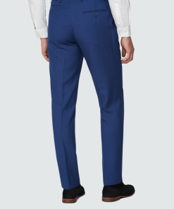 The Gentlemen Slim Fit Blue 2 Piece Suit For Men