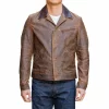 Charles Brown Cowboy Leather Jacket