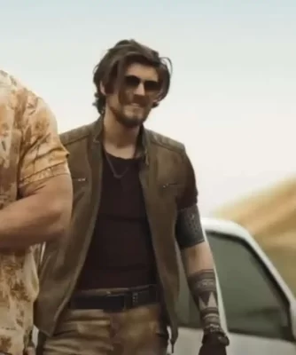 Amadus Serafini Hidden Strike Leather Vest