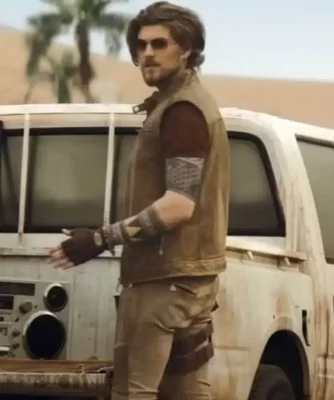 Amadus Serafini Hidden Strike Leather Vest