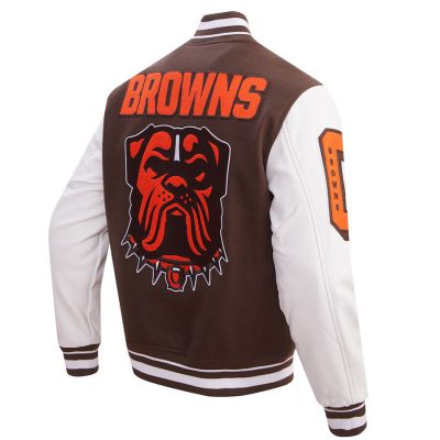 Buy Men's Cleveland Brown Varsity Jacket