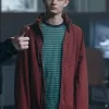 Alex Rider Otto Farrant Red Cotton Jacket