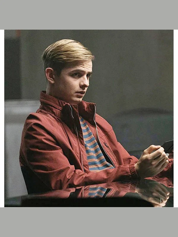 Alex-Rider-Otto-Farrant-Red-Cotton-Jacket-front-view Alex Rider Otto Farrant Red Cotton Jacket