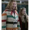 Eurovision Song Contest Lars Erickssong Colourfull Wool Coat