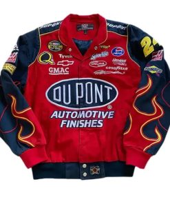 Jeff Gordon Dupont Cool Racing Leather Jacket