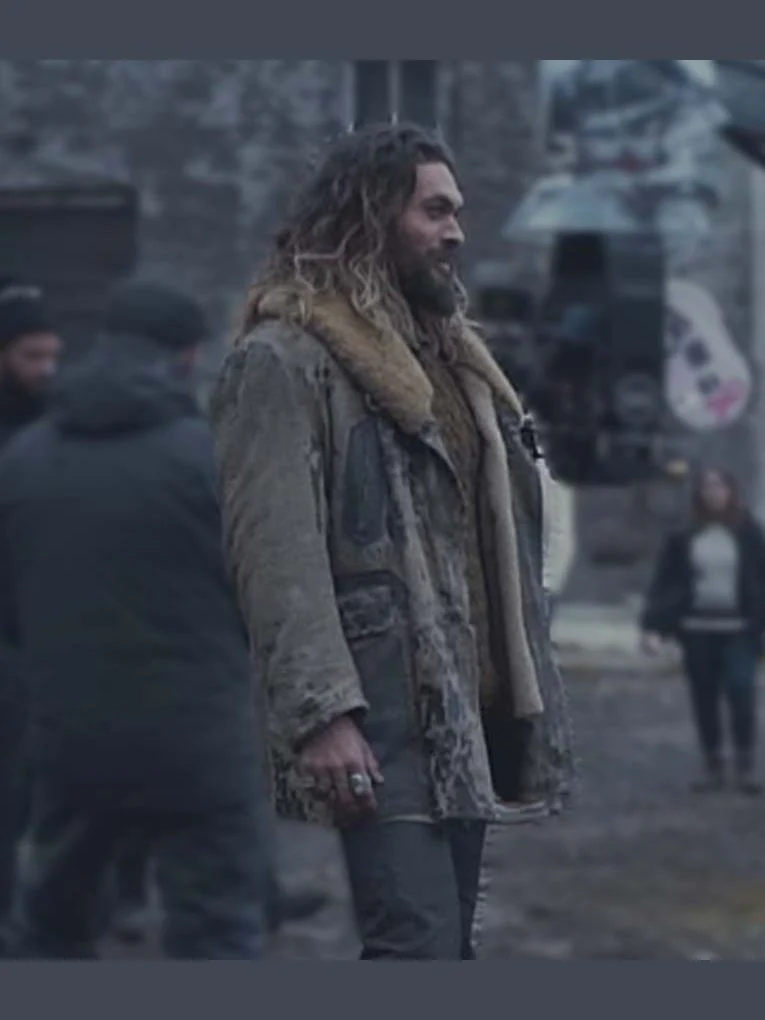 Justice-League-Arthur-Curry-Aquaman-Rugged-Camouflage-Trench-Jacket-side-view Justice League Arthur Curry Aquaman Rugged Camouflage Trench Jacket