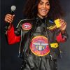 Karl Kani Babygirl Rccer Trending Leather Jacket