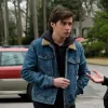Nick Robinson Love Simon Fur Denim Jacket