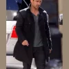 Total Recall Douglas Quaid Black Leather Coat