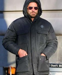 Bradley Cooper Is This Thing On Black Puffer Jacket