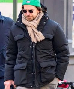 Bradley Cooper Is This Thing On Black Puffer Jacket