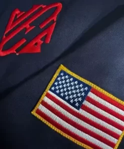 Jeffrey Epstein Quarter Zip Navy Trending Blue Sweatshirt