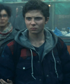 Roman Griffin Davis Greenland 2 Migration 2026 Trendy Puffer Cotton Jacket