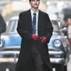 Timothée Chalamet Marty Supreme Trending Black Coat