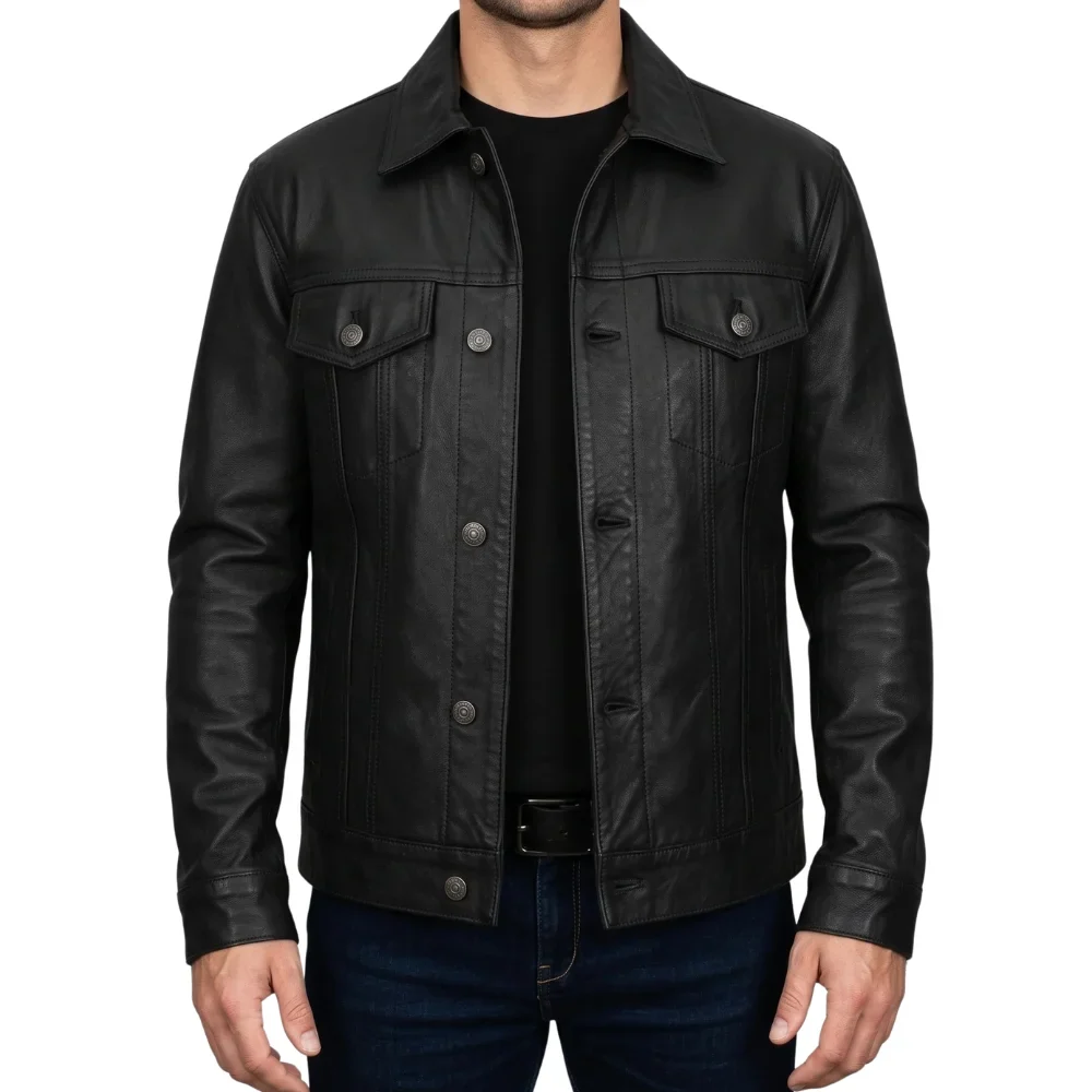 Black-Men_s-Leather-Trucker-Jacket