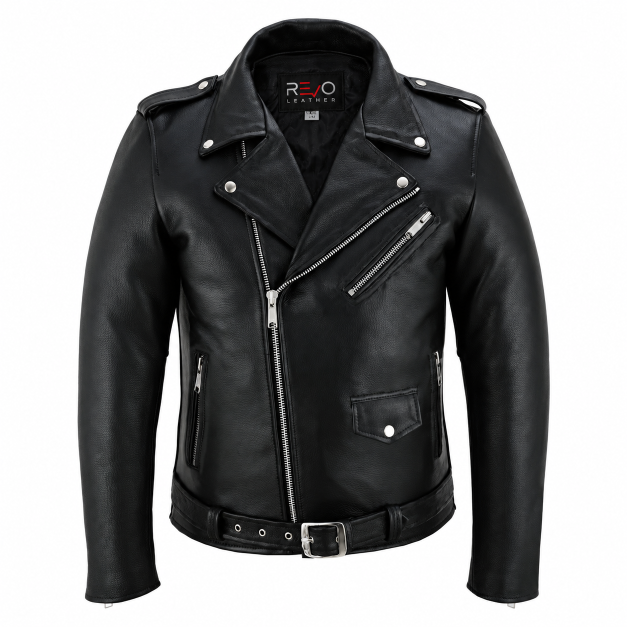 REVO Leather Biker Jacket