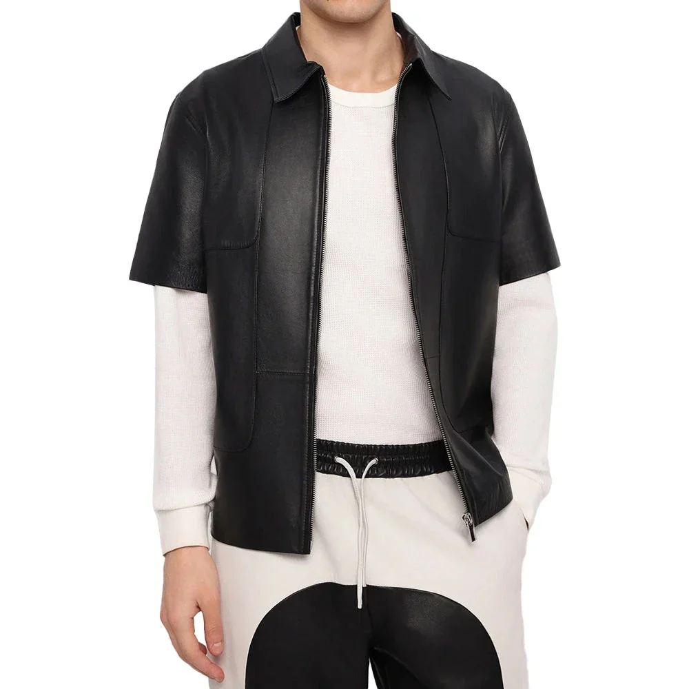 black-leather-shirt-jacket