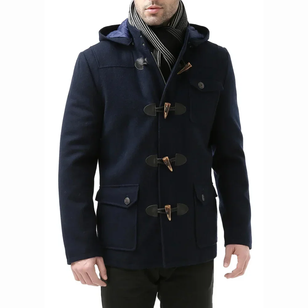 mens-navy-blue-hooded-wool-coat